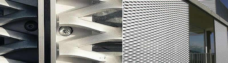 SS 304,316 Flattened Expanded Stainless Steel Mesh Screen Sheet